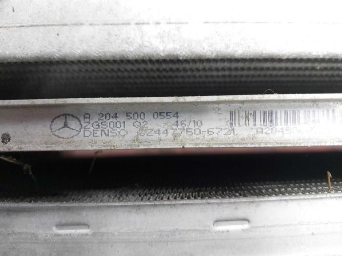 Airco Radiateur van een Mercedes-Benz C (W204) 1.8 C-180 CGI 16V 2011