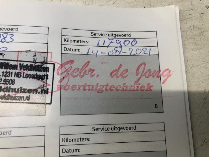 Motor van een Toyota Aygo (B40) 1.0 12V VVT-i 2016
