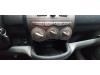 Airco bedieningspaneel van een Daihatsu Sirion 2 (M3), 2005 1.3 16V DVVT, Hatchback, Benzine, 1.298cc, 67kW (91pk), FWD, K3VE, 2008-03 / 2009-03, M301; M321 2008