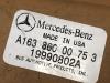 Bagageruimte Dekzeil van een Mercedes ML-Klasse 2000