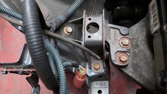Gebruikte Motorrubber Toyota Aygo (B40) 1.0 12V VVT-i Prijs op aanvraag aangeboden door N Kossen Autorecycling BV