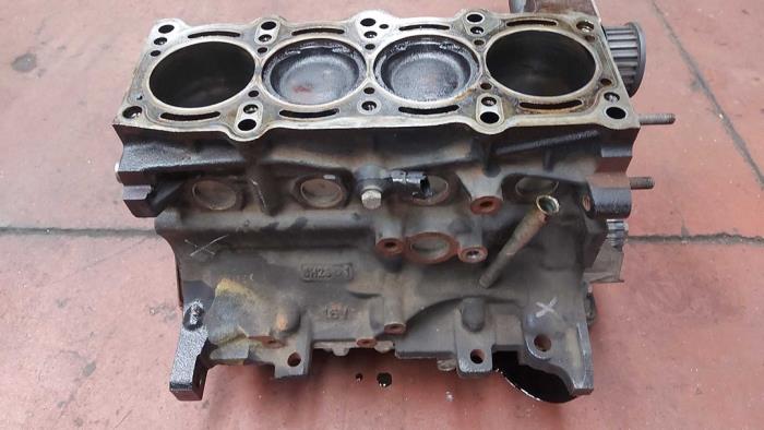 Motor Onderblok van een Alfa Romeo Mito 2009