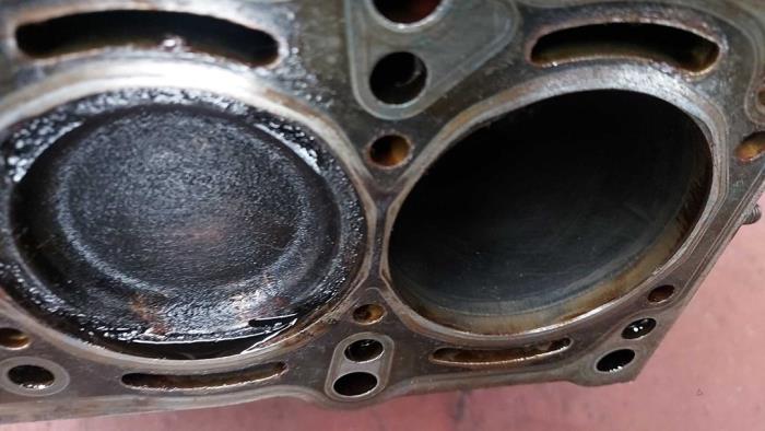 Motor Onderblok van een Alfa Romeo Mito 2009