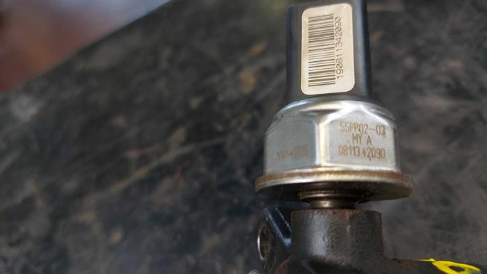 Brandstofdruk sensor van een Ford Transit Connect 1.8 TDCi 75 2009