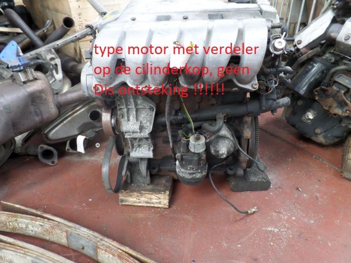 Motor van een Volkswagen Golf III (1H1) 2.8 VR6 1992