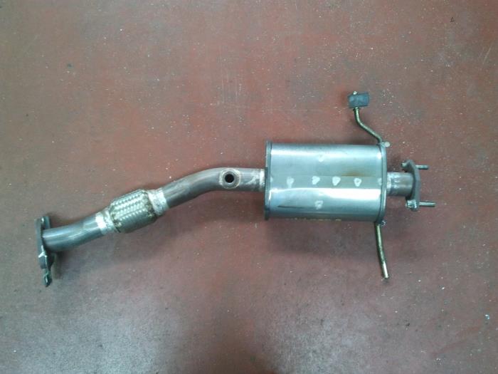 Gebruikte Uitlaat Middendemper Kia Rio (DC22/24) 1.3 Prijs op aanvraag aangeboden door N Kossen Autorecycling BV