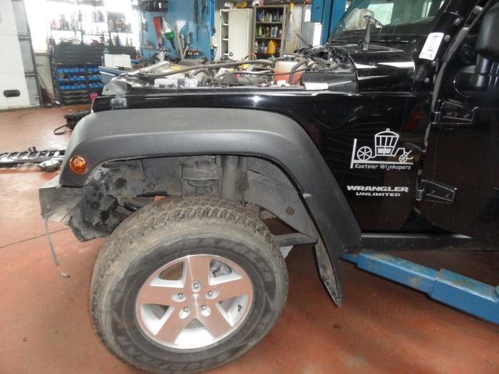 Spatbordverbreder Jeep Wrangler Unlimited Crd X