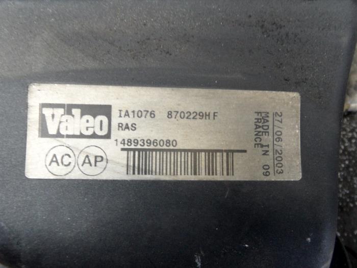 Gebruikte Intercooler Citroen C8 (EA/EB) 2.2 HDi 16V Prijs op aanvraag aangeboden door N Kossen Autorecycling BV