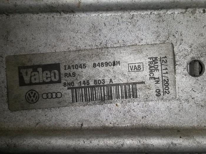Gebruikte Intercooler Audi TT (8N3) 1.8 20V Turbo Quattro Prijs op aanvraag aangeboden door N Kossen Autorecycling BV