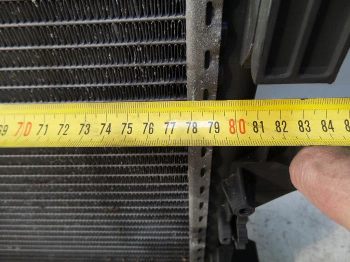 Radiateur van een Fiat Ducato (250) 3.0 D 160 Multijet Power 2010