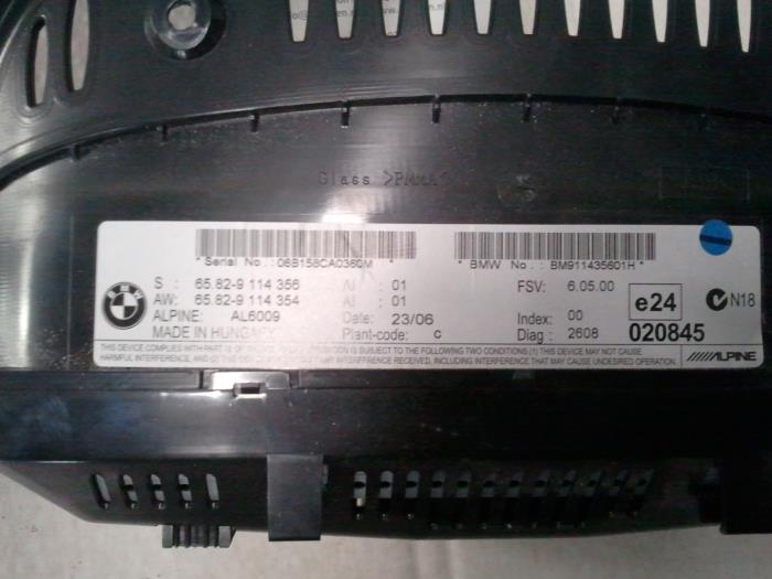 Gebruikte Display Interieur BMW 5 serie Touring (E61) 530d 24V Prijs op aanvraag aangeboden door N Kossen Autorecycling BV