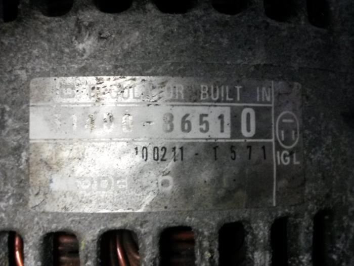 Gebruikte Dynamo Suzuki Swift (SF310/413) 1.0i 5-Drs. Prijs op aanvraag aangeboden door N Kossen Autorecycling BV