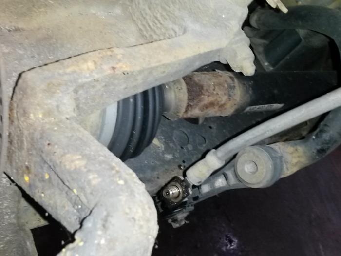 Gebruikte Steekas rechts-voor Audi A3 (8L1) 1.9 TDI 90 Prijs op aanvraag aangeboden door N Kossen Autorecycling BV