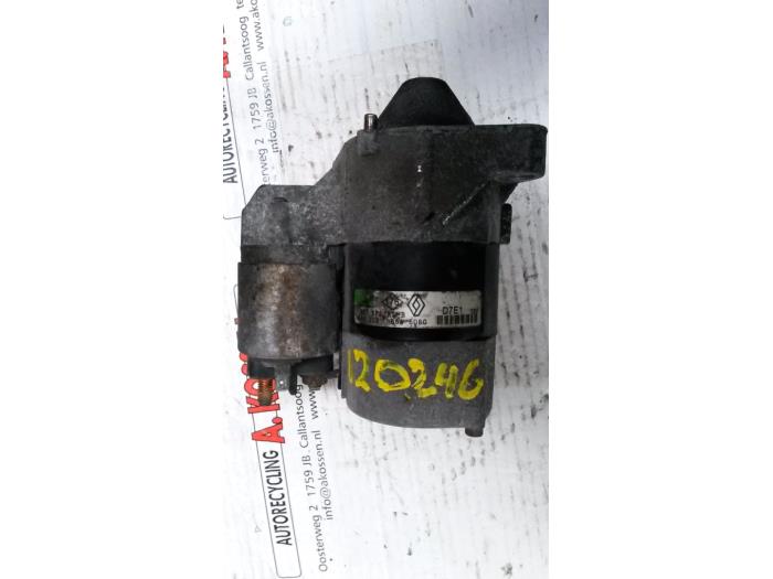 Gebruikte Startmotor Renault Clio (B/C57/357/557/577) 1.2 Eco Kat. Prijs op aanvraag aangeboden door N Kossen Autorecycling BV