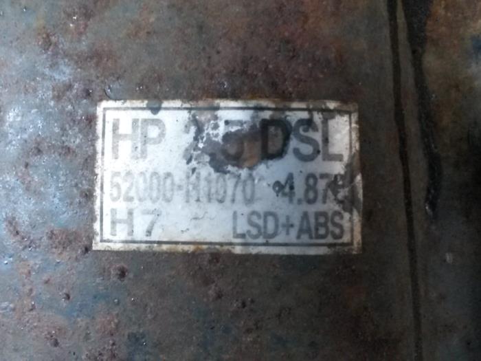 Gebruikte Differentieel achter Hyundai Terracan 2.5 TCi Prijs op aanvraag aangeboden door N Kossen Autorecycling BV