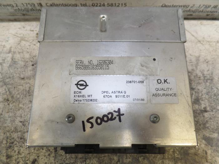 Gebruikte Module LPG Opel Astra G (F08/48) 1.6 16V Prijs op aanvraag aangeboden door N Kossen Autorecycling BV