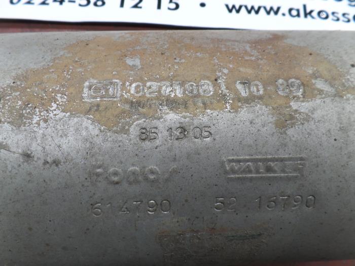 Gebruikte Uitlaat Middendemper Toyota Starlet (EP8/NP8) 1.3 Friend,XLi 12V Prijs op aanvraag aangeboden door N Kossen Autorecycling BV