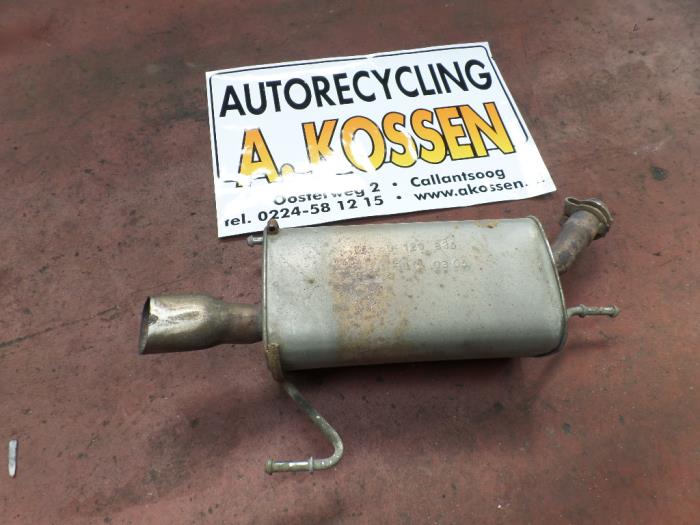 Gebruikte Uitlaat Einddemper Opel Tigra Prijs op aanvraag aangeboden door N Kossen Autorecycling BV