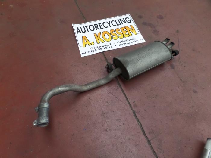 Gebruikte Uitlaat Einddemper Volkswagen Polo III (6N1) 1.9 D Prijs op aanvraag aangeboden door N Kossen Autorecycling BV