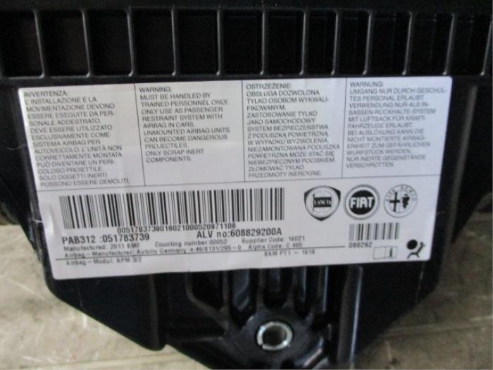 Airbag Set+Module Fiat 500C 1.2 69 Autodemontage Deumens BV