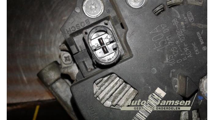 Dynamo van een Fiat Ducato (250) 2.2 D 100 Multijet Euro 4 2011