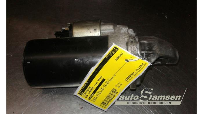 Gebruikte Startmotor BMW 3 serie (E46/4) 316i 16V Prijs € 40,00 Margeregeling aangeboden door Auto Samsen B.V.