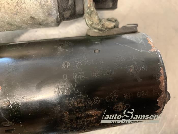 Startmotor van een Seat Ibiza ST (6J8) 1.2 TDI Ecomotive 2011