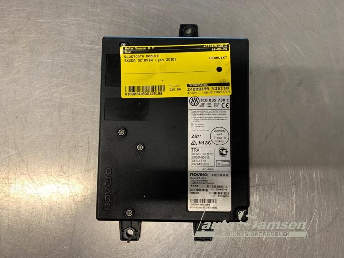 Gebruikte Bluetooth module Skoda Octavia Combi (1Z5) 1.4 TSI 16V Prijs € 200,00 Margeregeling aangeboden door Auto Samsen B.V.