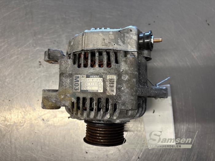 Gebruikte Dynamo Daihatsu Terios (J2) 1.5 16V DVVT 4x2 Prijs € 50,00 Margeregeling aangeboden door Auto Samsen B.V.