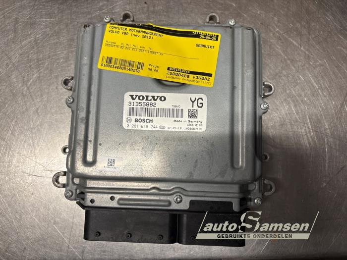 Gebruikte Computer Motormanagement Volvo V60 I (FW/GW) 2.4 D6 20V Plug-in Hybrid AWD Prijs € 50,00 Margeregeling aangeboden door Auto Samsen B.V.