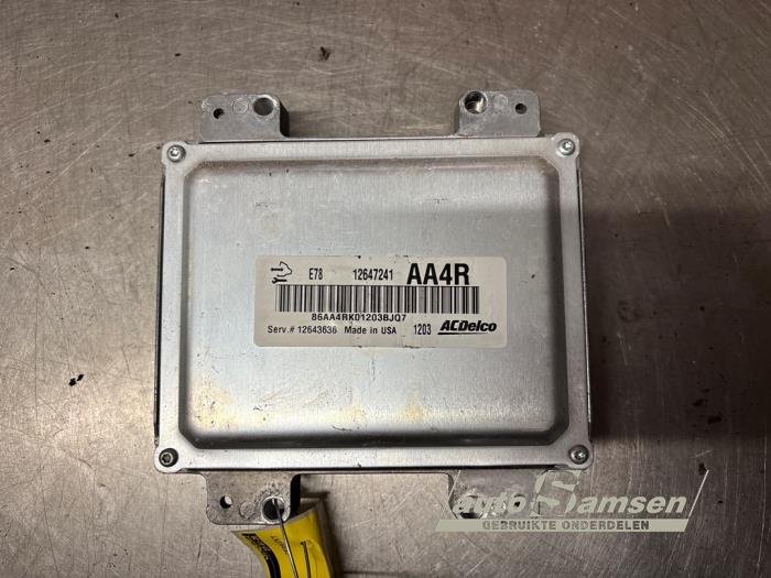 Gebruikte Computer Motormanagement Opel Astra J (PC6/PD6/PE6/PF6) 1.4 Turbo 16V Prijs € 100,00 Margeregeling aangeboden door Auto Samsen B.V.