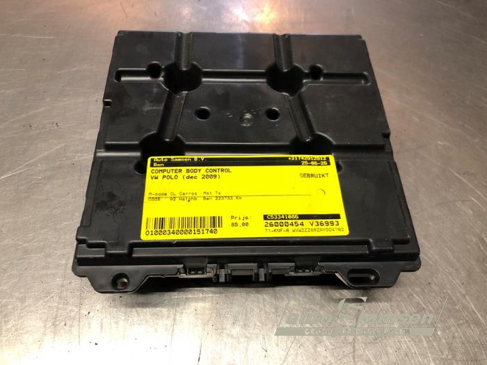 Gebruikte Computer Body Control Volkswagen Polo V (6R) 1.4 16V Prijs € 85,00 Margeregeling aangeboden door Auto Samsen B.V.