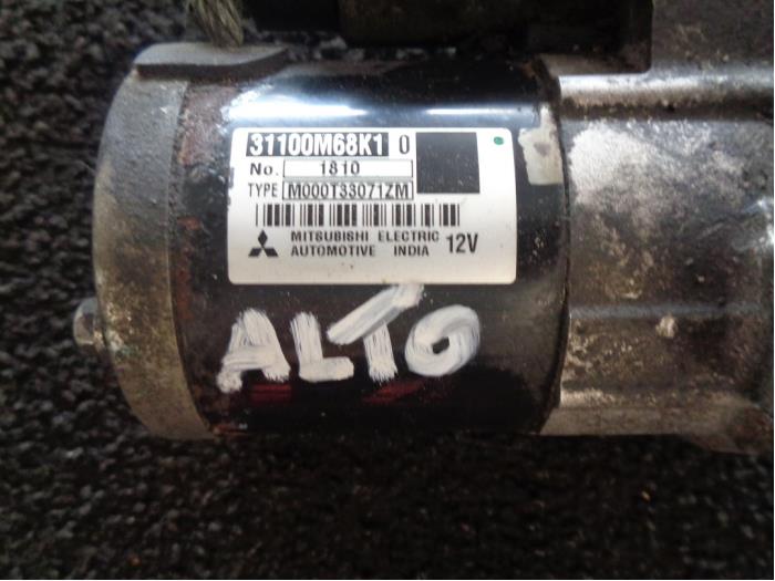 Gebruikte Startmotor Suzuki Alto 1.0 12V Prijs € 25,00 Margeregeling aangeboden door Westerhof autodemontage