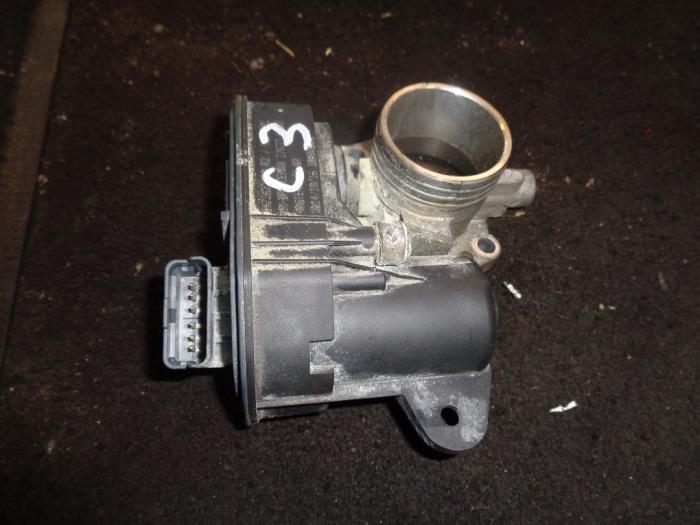 Gebruikte Gasklephuis Citroen C3 (SC) 1.2 VTi 82 12V Prijs € 35,00 Margeregeling aangeboden door Westerhof autodemontage
