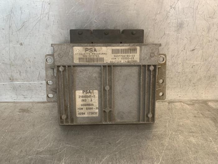 Gebruikte Computer Motormanagement Peugeot 206 (2A/C/H/J/S) 1.4 XR,XS,XT,Gentry Prijs € 50,00 Margeregeling aangeboden door Mettler BV