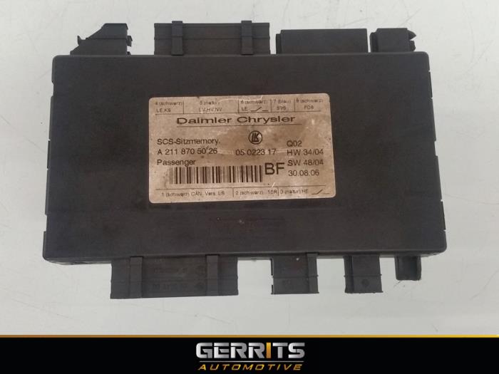 Gebruikte Computer stoel Mercedes ML II (164/4JG) 6.2 63 AMG 4-Matic V8 32V Prijs € 48,40 Margeregeling aangeboden door Gerrits Automotive BV