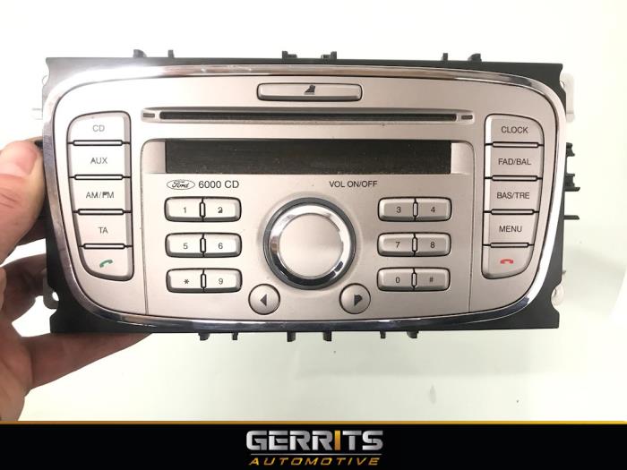 Vertrouwelijk wapen aflevering Radio CD Speler Ford Galaxy 2.0 16V - 10R023539 VISTEON