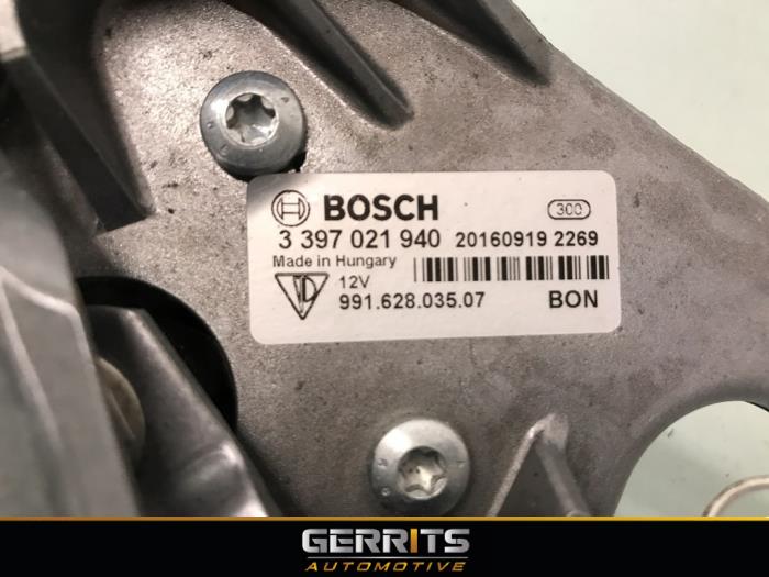 Ruitenwismotor+Mechaniek van een Porsche 718 Boxster (982) 2.5 GTS Turbo 2019