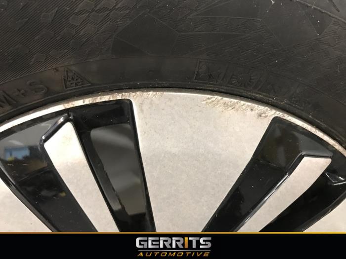 Velgen set + banden Volkswagen Up! eUp! 1S0601025AH Lichtmetaal VREDESTEIN