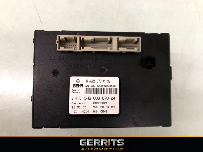 Gebruikte Climatronic module Mercedes S (W221) 3.5 S-400 24V BlueHybrid Prijs € 109,98 Margeregeling aangeboden door Gerrits Automotive BV
