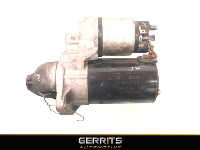 Gebruikte Startmotor Opel Astra J (PC6/PD6/PE6/PF6) 1.4 Turbo 16V Prijs € 19,99 Margeregeling aangeboden door Gerrits Automotive BV