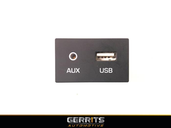 AUX/USB aansluiting van een Hyundai Ioniq Electric 2018