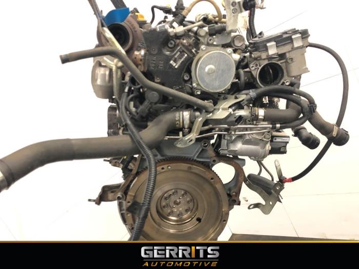 Motor van een Fiat Punto Evo (199) 1.3 JTD Multijet 85 16V Euro 5 2010