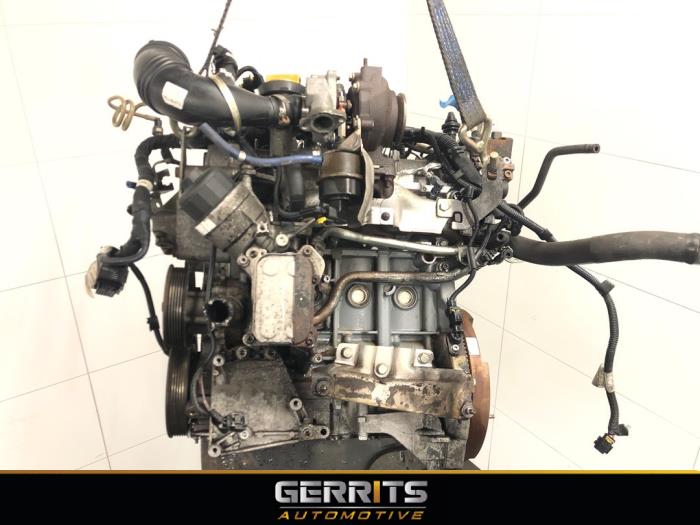 Motor van een Fiat Punto Evo (199) 1.3 JTD Multijet 85 16V Euro 5 2010