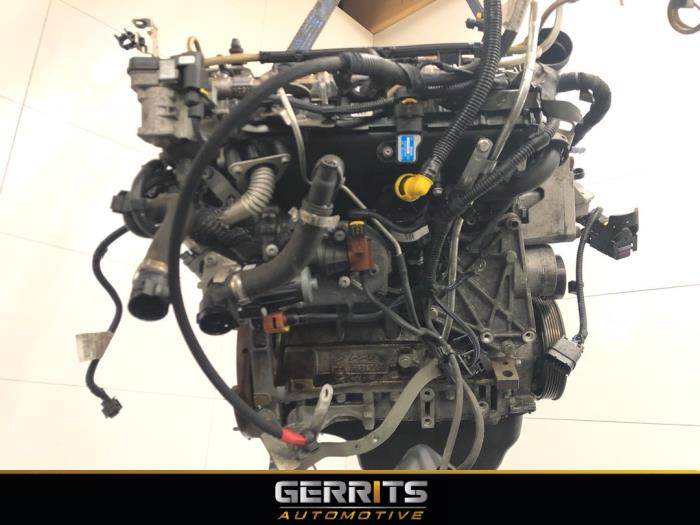 Motor van een Fiat Punto Evo (199) 1.3 JTD Multijet 85 16V Euro 5 2010