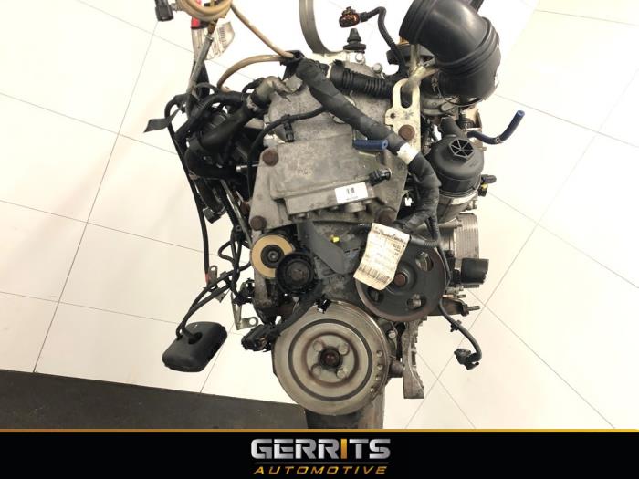 Motor van een Fiat Punto Evo (199) 1.3 JTD Multijet 85 16V Euro 5 2010