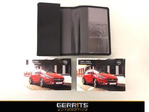 Gebruikte Instructie Boekje Opel Corsa E 1.4 16V Prijs € 29,99 Margeregeling aangeboden door Gerrits Automotive