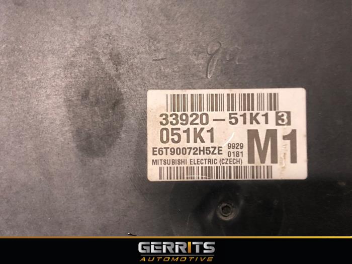 Computer Motormanagement van een Opel Agila (B) 1.2 16V 2009