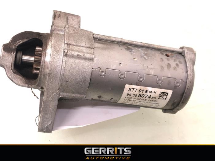 Gebruikte Startmotor Opel Crossland (X) 1.2 Turbo 12V Prijs € 24,99 Margeregeling aangeboden door Gerrits Automotive BV