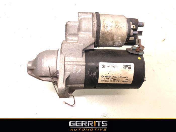 Gebruikte Startmotor Opel Meriva (B) 1.4 Turbo 16V Ecotec Prijs € 19,99 Margeregeling aangeboden door Gerrits Automotive BV